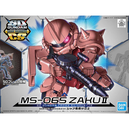 Bandai SD Gundam Cross Silhoutte MS-06S Zaku II - Good Games