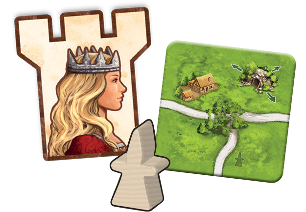 Carcassonne: Expansion 3 The Princess &amp; The Dragon