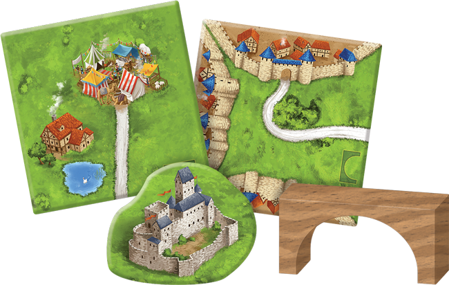 Carcassonne: Expansion 8 Bridges Castles and Bazaars - Good Games