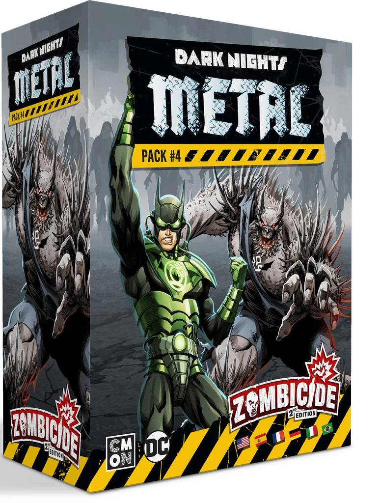 Zombicide 2nd Edition Dark Night Metal Pack 4