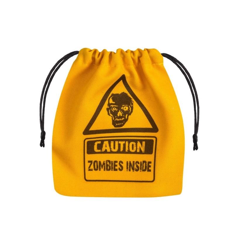 ZOMBIE DICE BAG YELLOW - Q WORKSHOP - Good Games